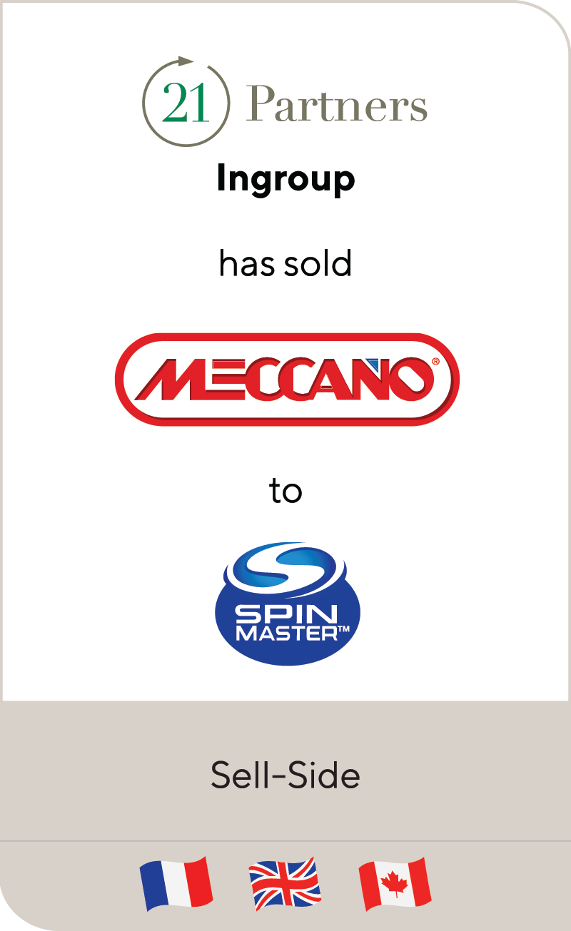 21 Partners Ingroup Maccano Spin Master 2013