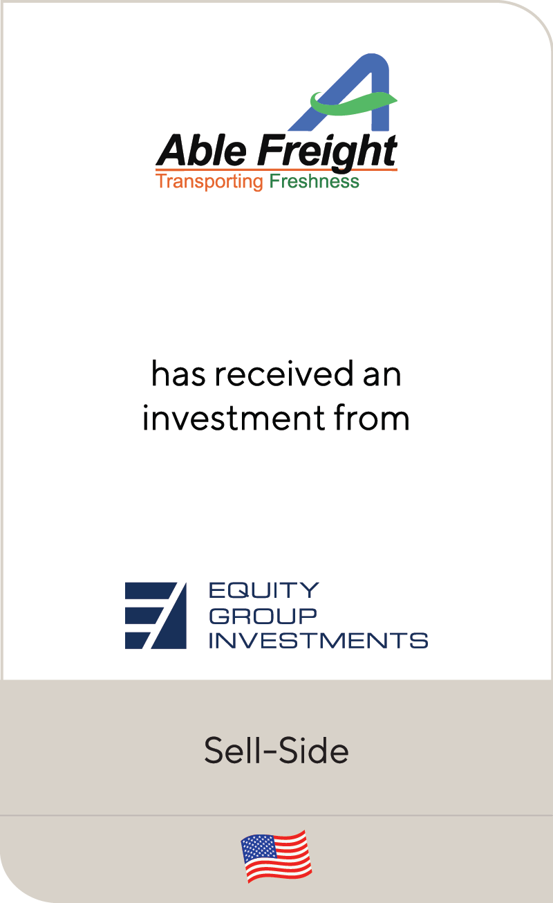 Able Freight Equity Group Investments 2020