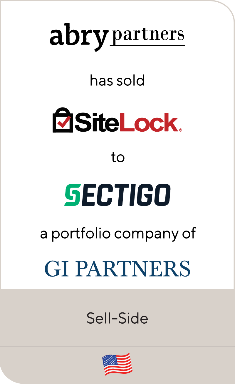 Abry Partners SiteLock Sectigo GI Partners 2021