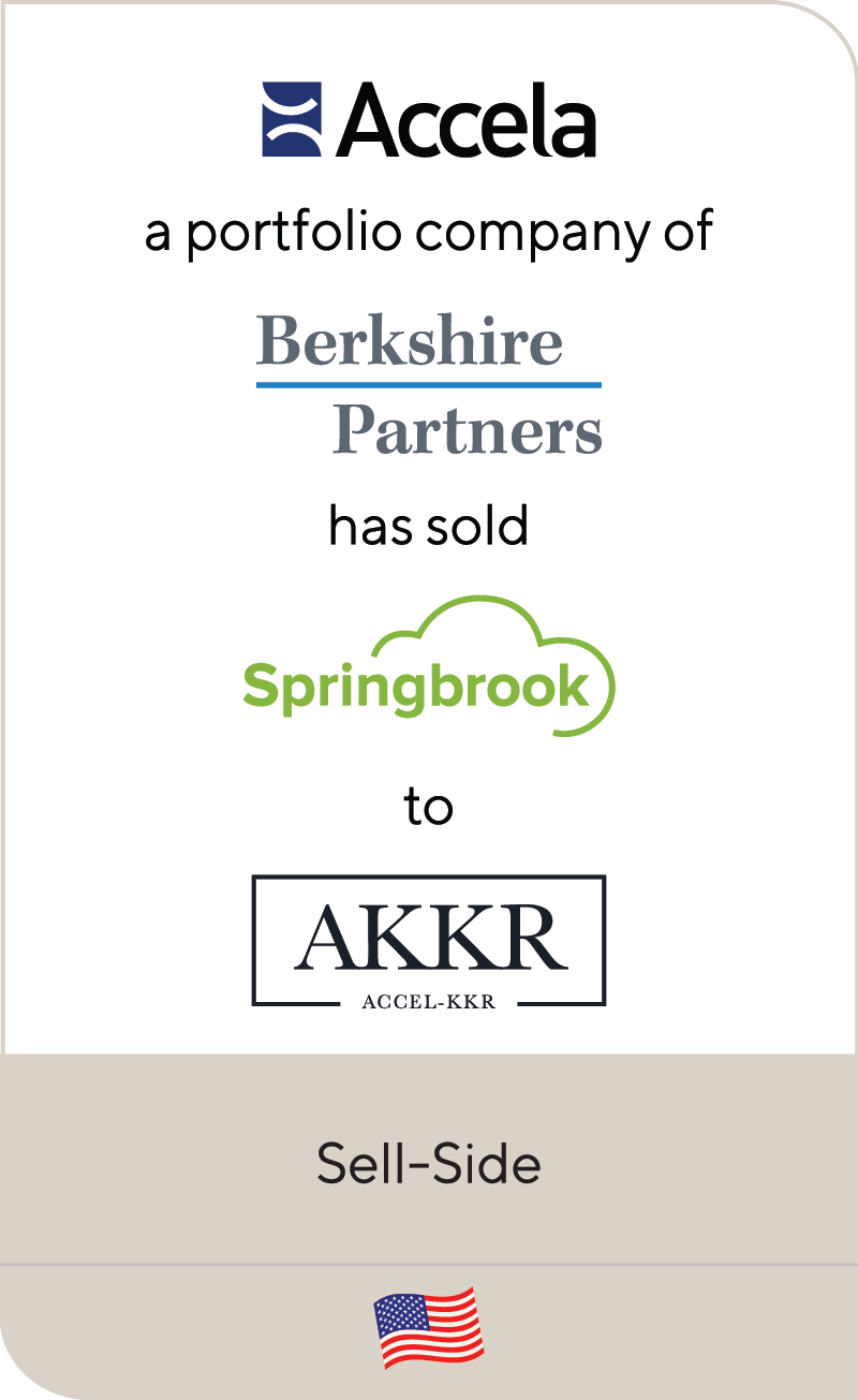 Accela Berkshire Partners Springbrook Accel KKR 2020