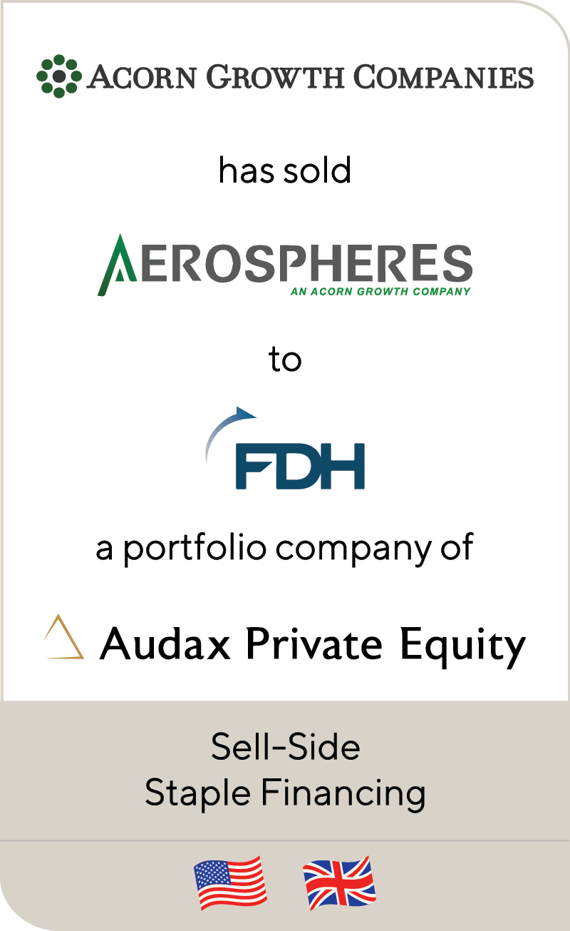 Acorn Growth Companies Aerospheres FDH Audax 2019