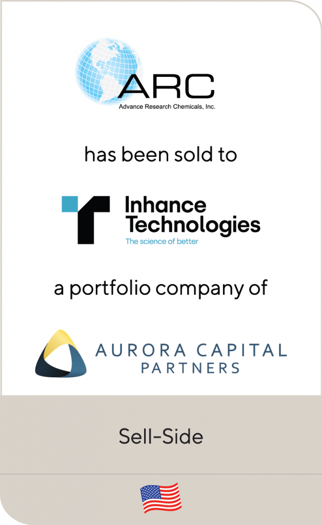 Advance Research Chemicals has been sold to Inhance Technologies, a