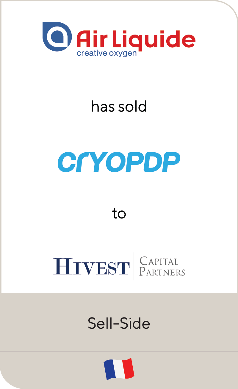 Air Liquide Cryopdp Hivest Capital Partners 2020