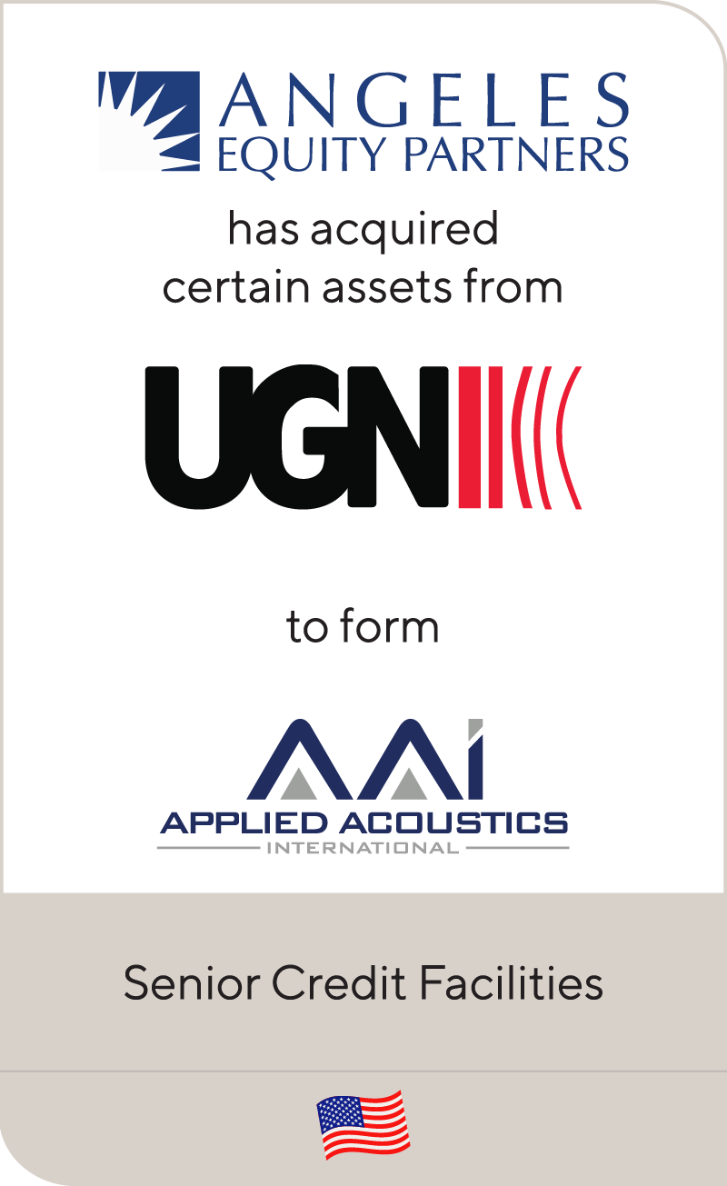 Angeles Equity Partners has acquired an automotive acoustic solutions business from UGN
