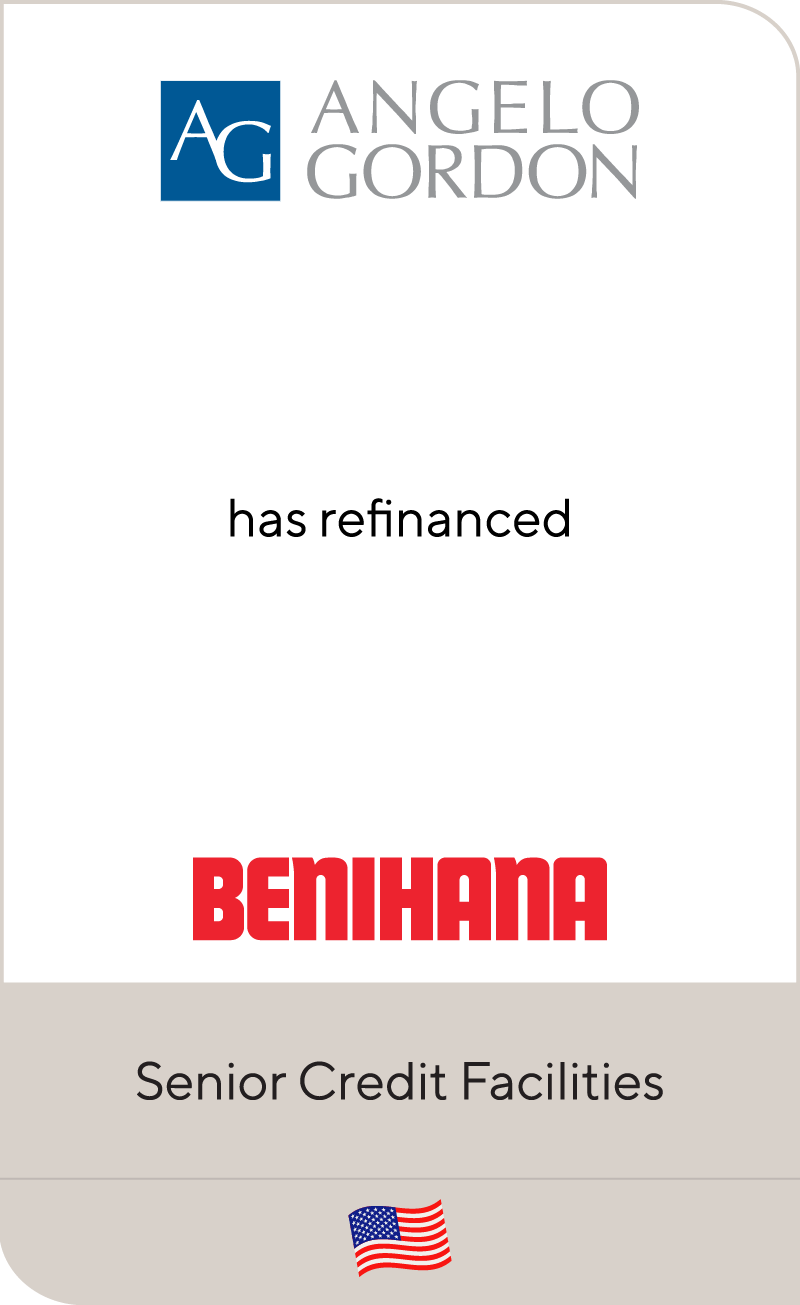 Angelo Gordon has refinanced Benihana