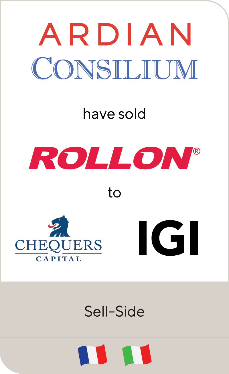 Ardian Consilium Rollon Chequers IGI 2013