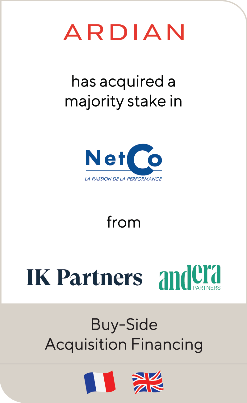 Ardian NetCo IK Investment Partners Andera Partners 2021