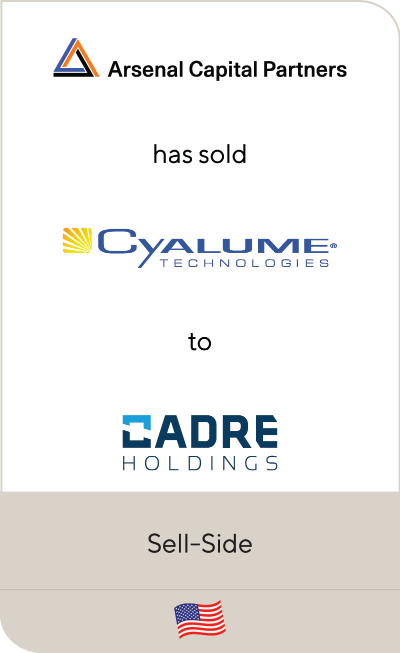 Arsenal Capital Partners Cyalume Technologies Cadre Holdings 2022