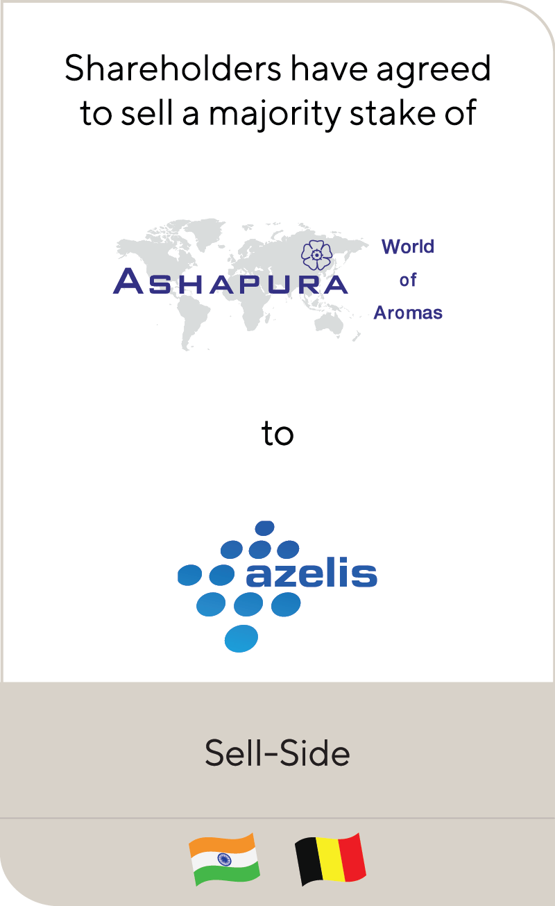 Ashapura Aromas Pvt Ltd Azelis SA 2022