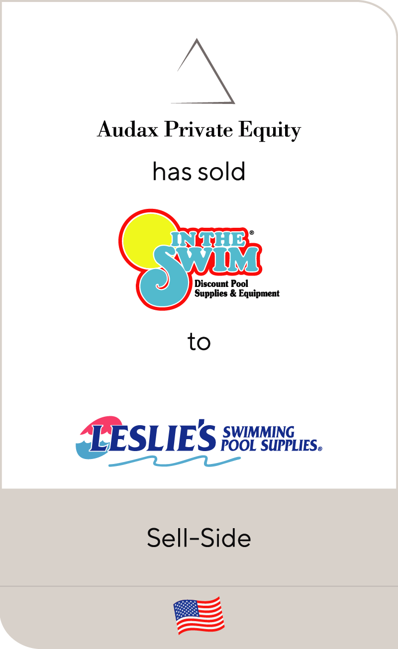 Audax Private Equity has sold Cortz, Inc. to Leslie's Poolmart