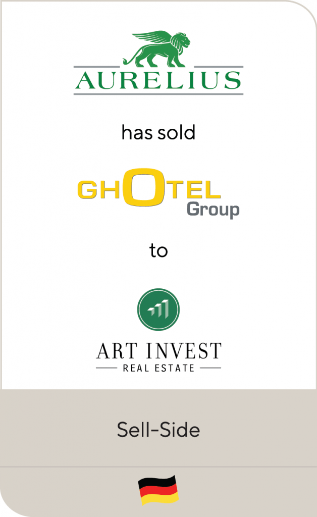 AURELIUS has sold GHOTEL Group to ArtInvest Real Estate Lincoln