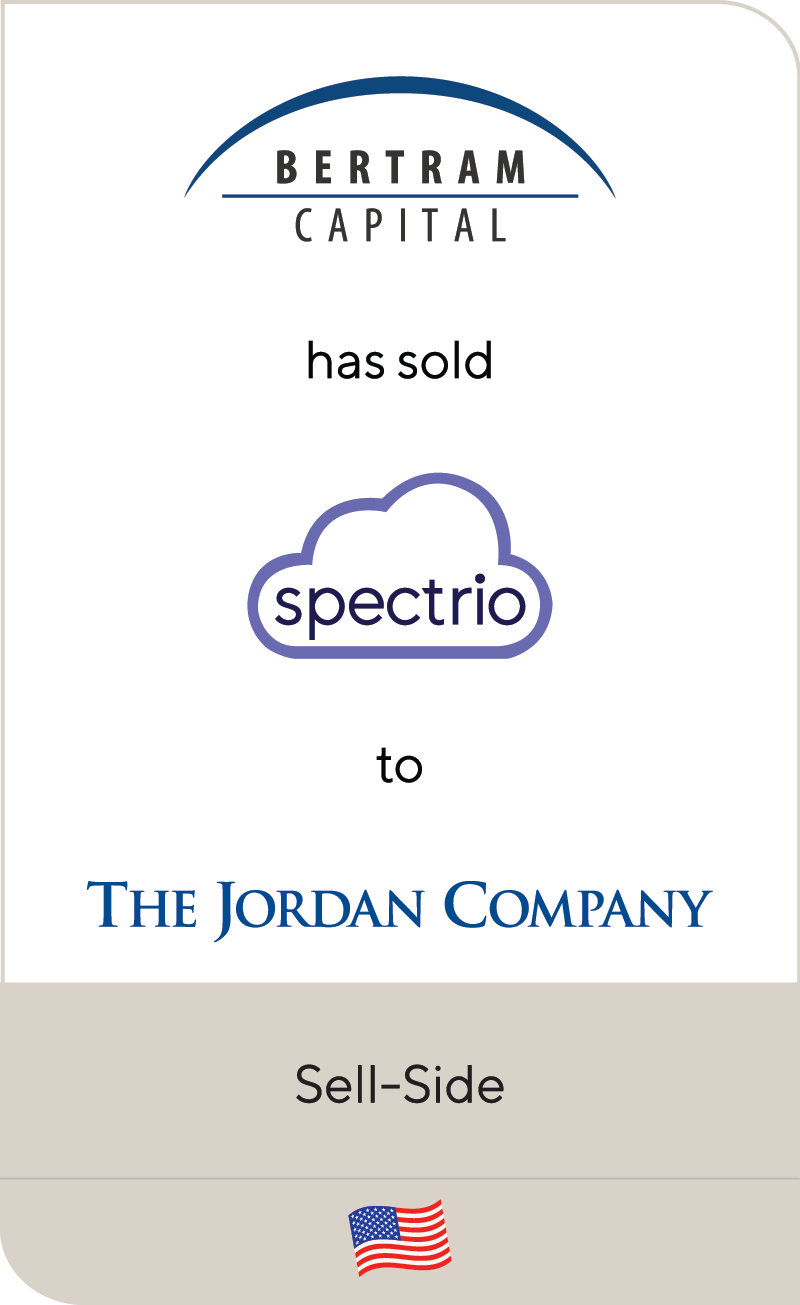 Bertram Capital Spectrio The Jordan Company 2020
