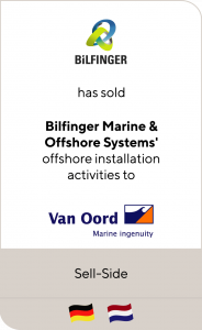 Bilfinger Se Has Sold Its Polish And German Offshore Business Units To Vtc Group And The Dutch Van Oord Group Lincoln International