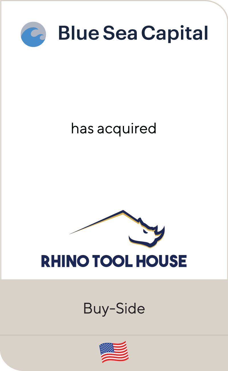 Blue Sea Capital Rhino Tool House 2023