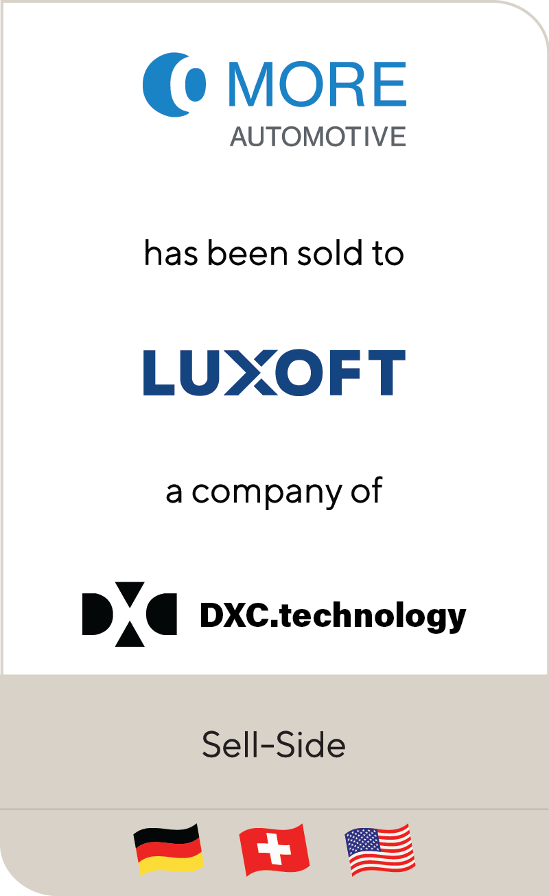 CMore Automotive Luxoft DXC.technology 2020