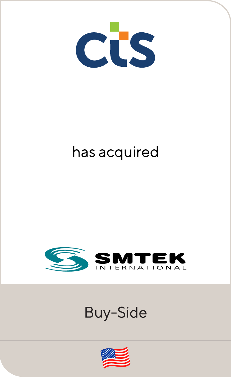 CTS has acquired SMTEK International