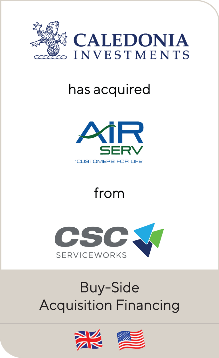 Caledonia Investments has acquired Airserv from CSC ServiceWorks