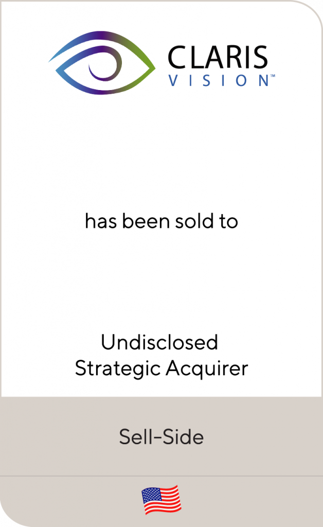 Candescent Partners has sold Claris vision Lincoln International LLC