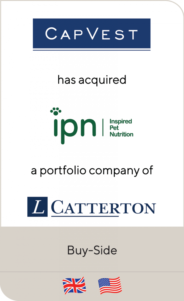 CapVest has acquired Inspired Pet Nutrition, a portfolio company of L Catterton Lincoln