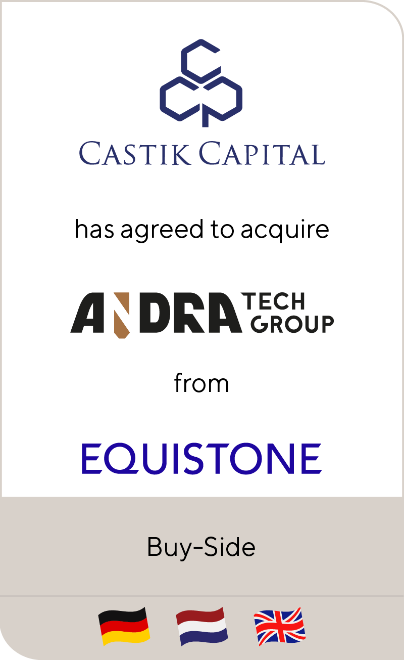 Castik Capital Partners Andra Tech Group Equistone Partners Europe 2024