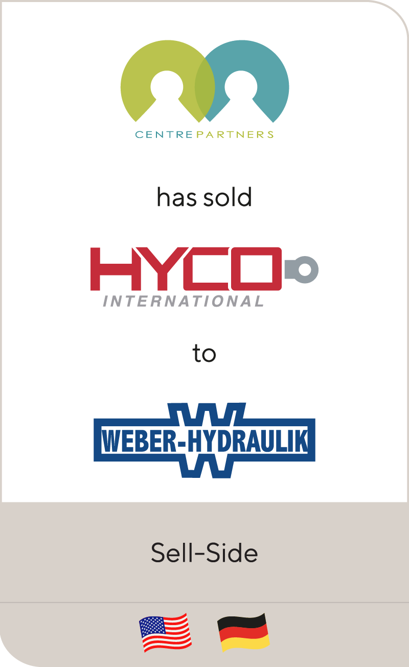 Centre HYCO Weber Hydraulik 2015