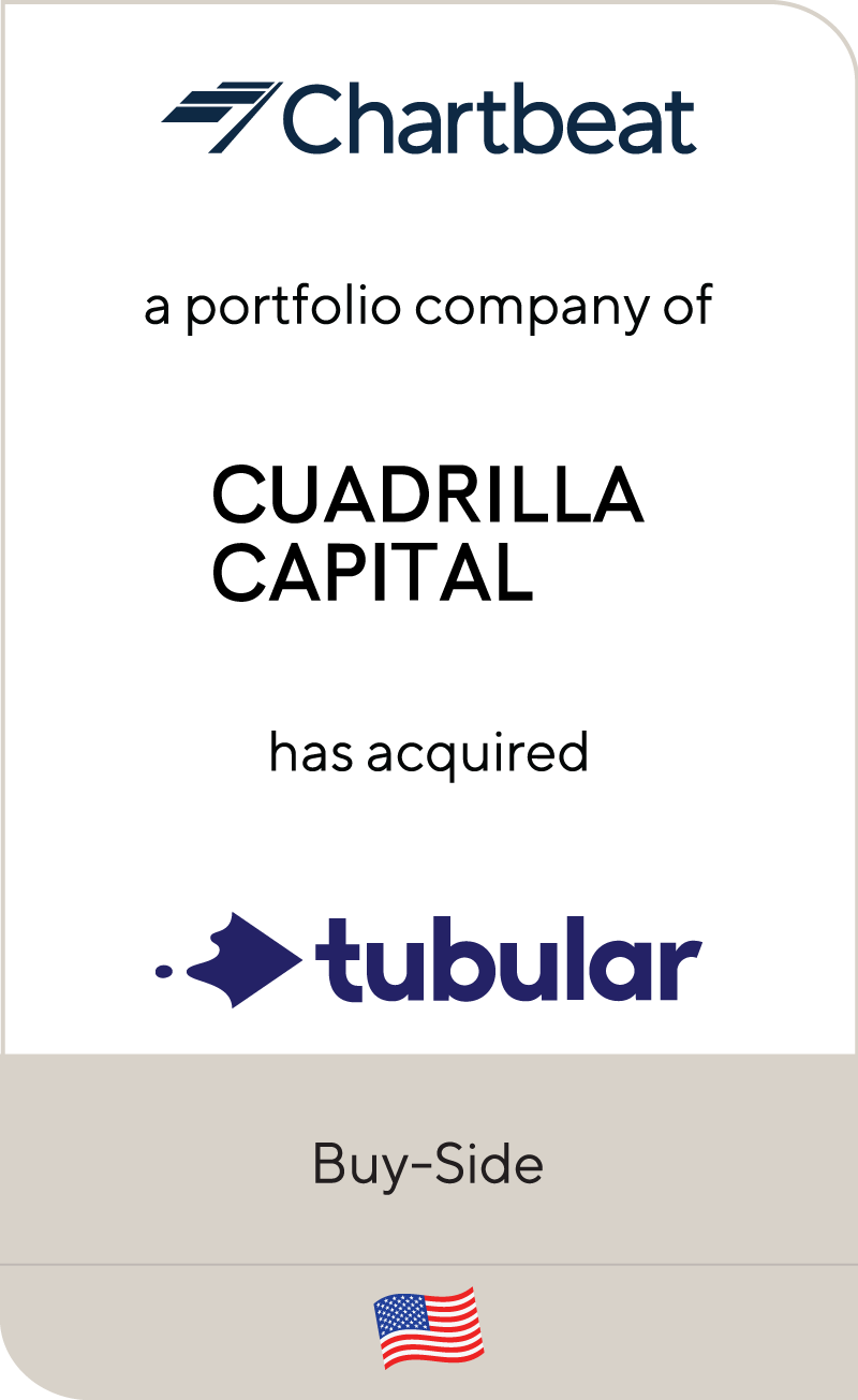 Chartbeat Cuadrilla Capital Tubular Labs 2023