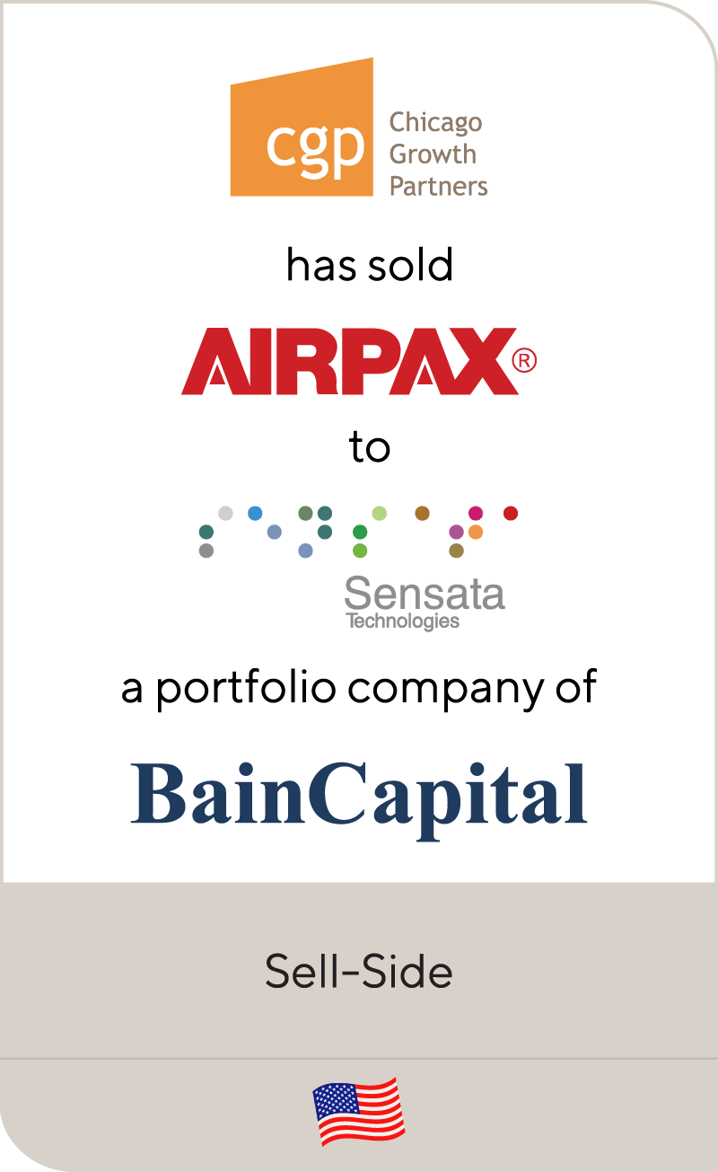 Chicago Growth Partners has sold Airpax to Sensata Technologies