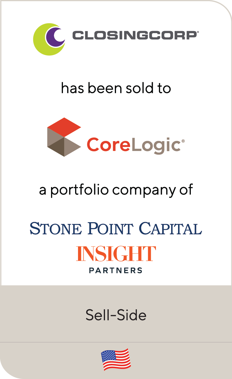 ClosingCorp CoreLogic StonePoint InSight Partners 2021