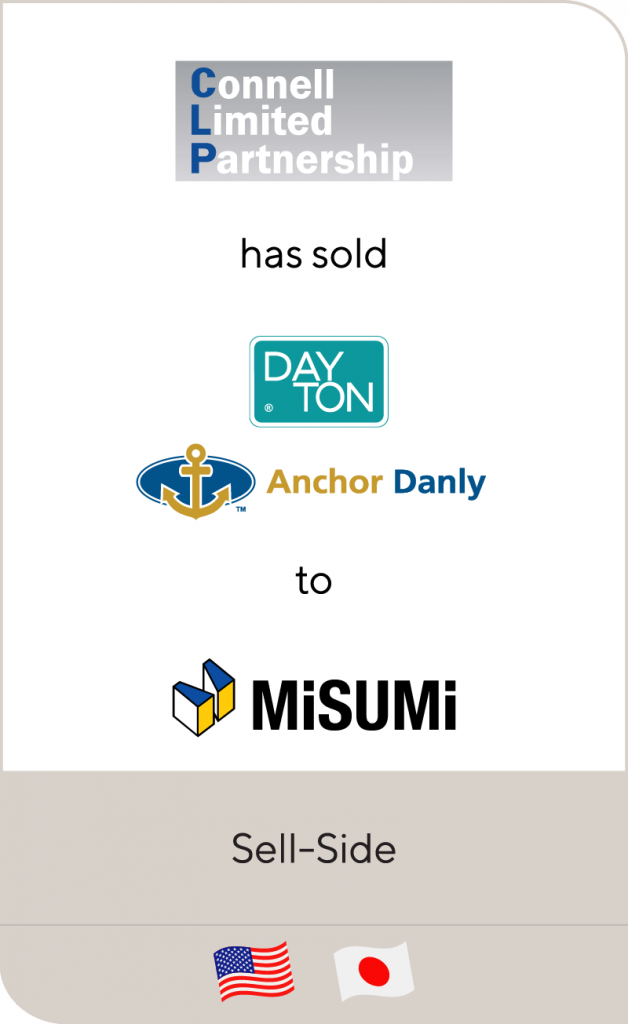 CLP has sold Anchor Danly, Dayton Progress Corporation and PCS Company