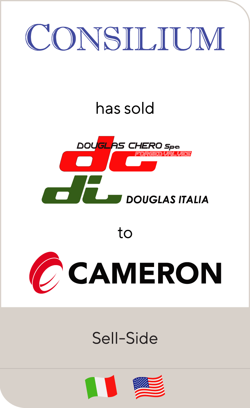 Consilium has sold Douglas Holding to Cameron