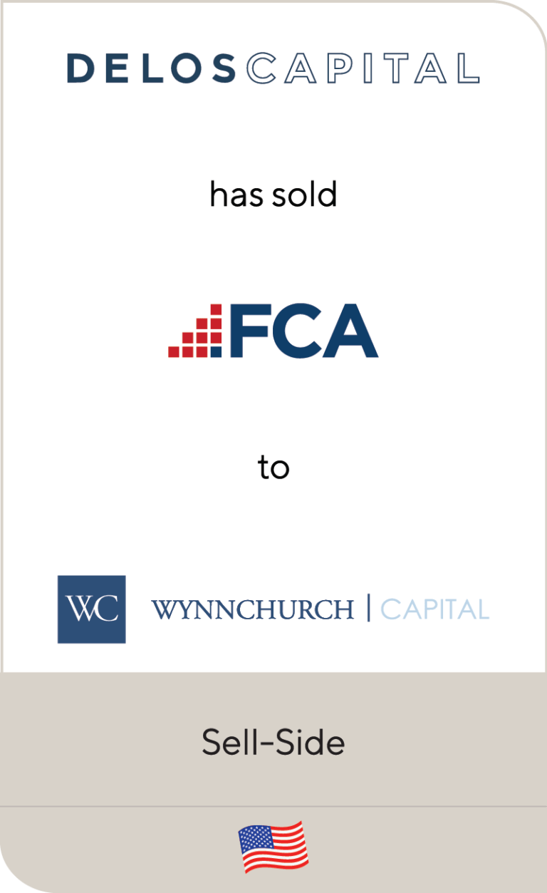 Delos Capital has sold FCA Packaging to Wynnchurch Capital Lincoln