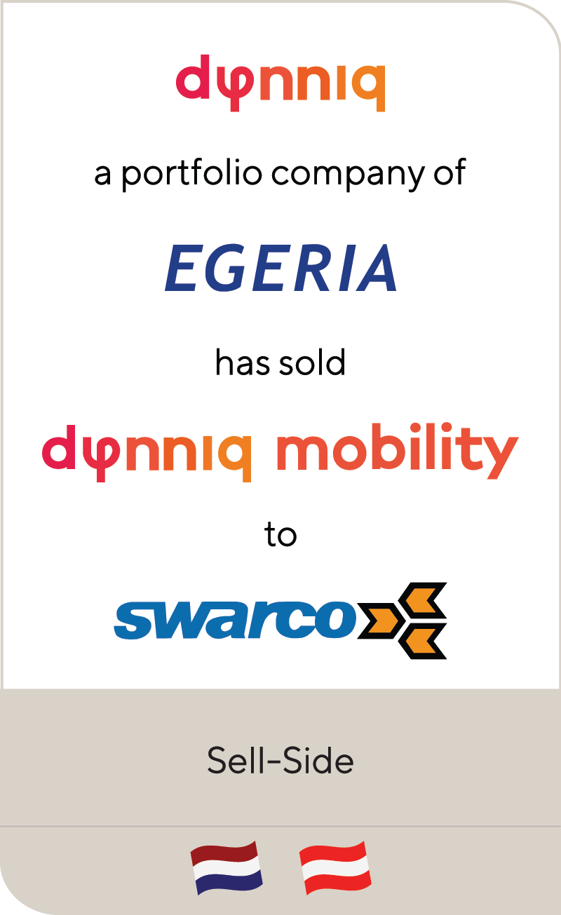 Dynniq Egeria Dynniq Mobility SWARCO Group 2021