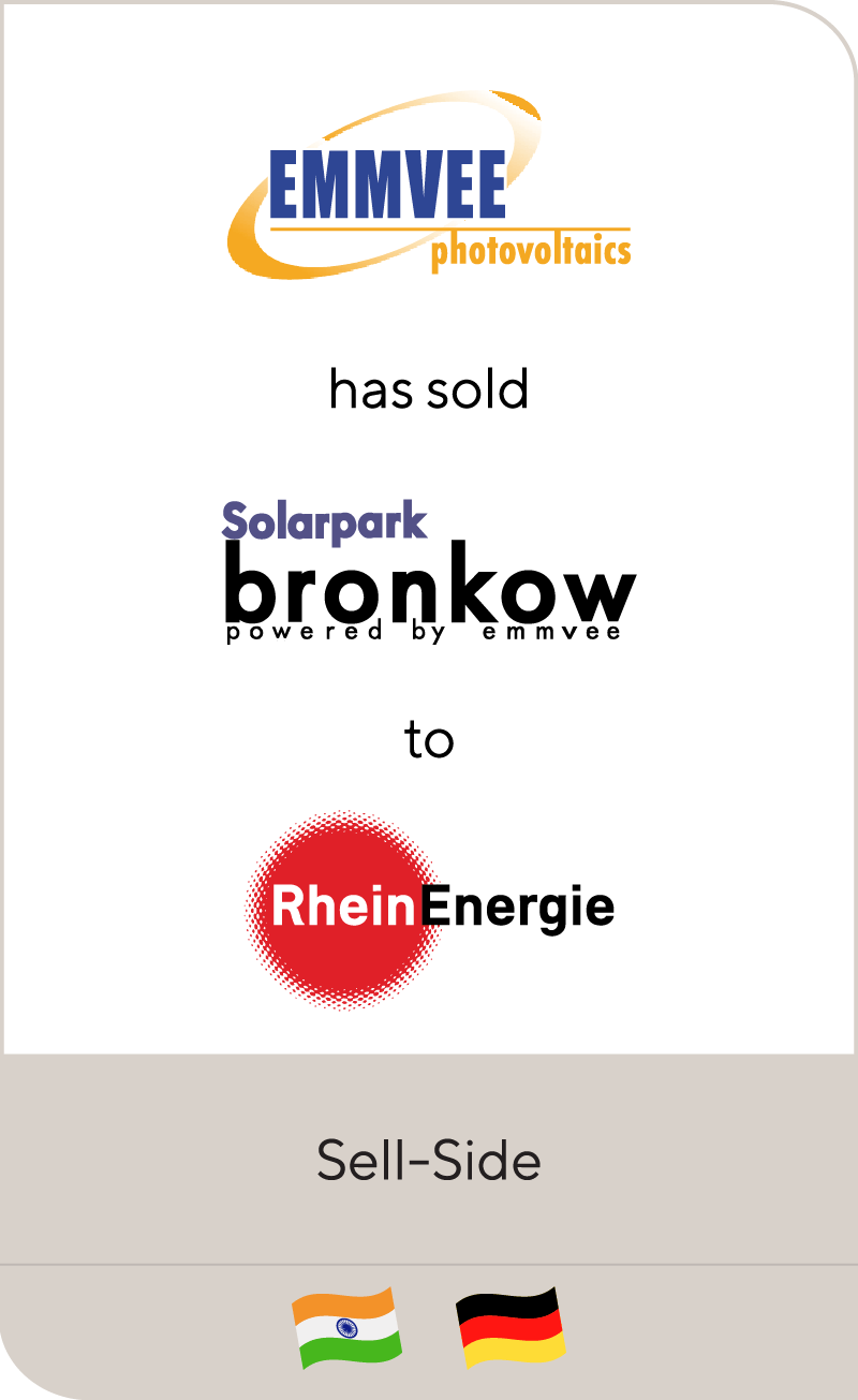 EMMVEE has sold Solarpark Bronkow to RheinEnergie