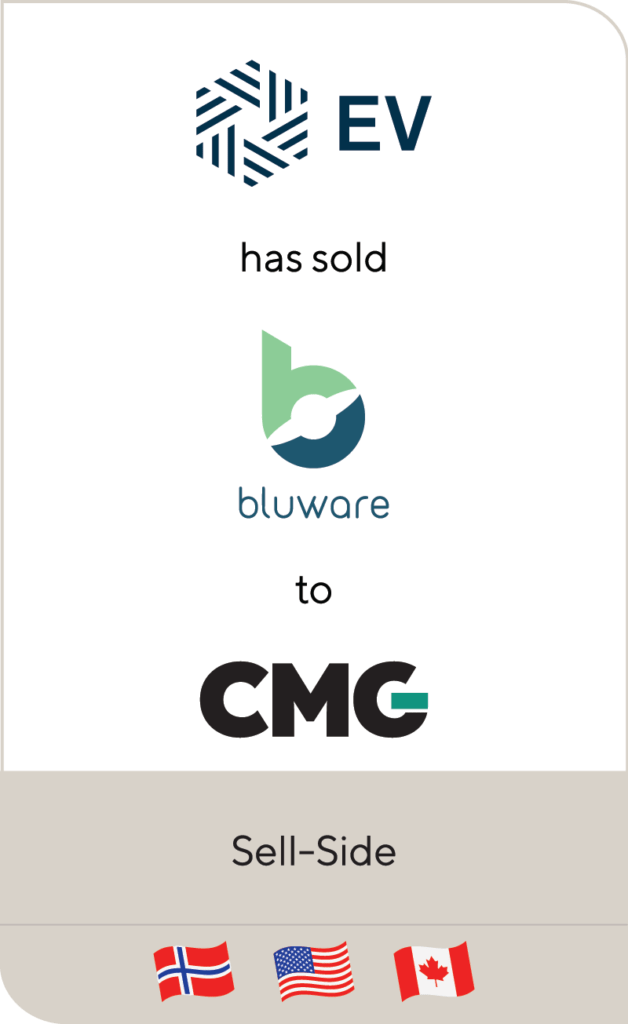 EV Private Equity Has Sold Bluware To Computer Modelling Group Ev private equity has sold bluware to computer modelling group