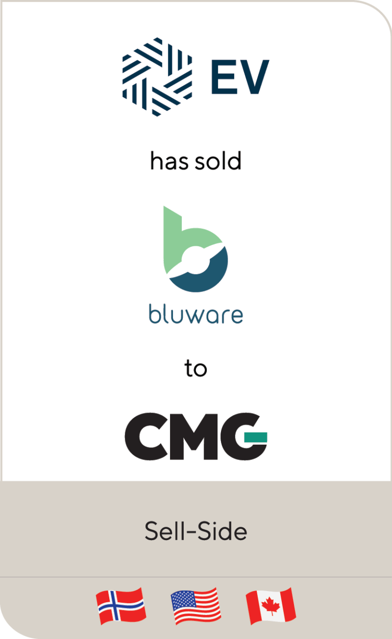 EV Private Equity Has Sold Bluware To Computer Modelling Group Ev private equity has sold bluware to computer modelling group