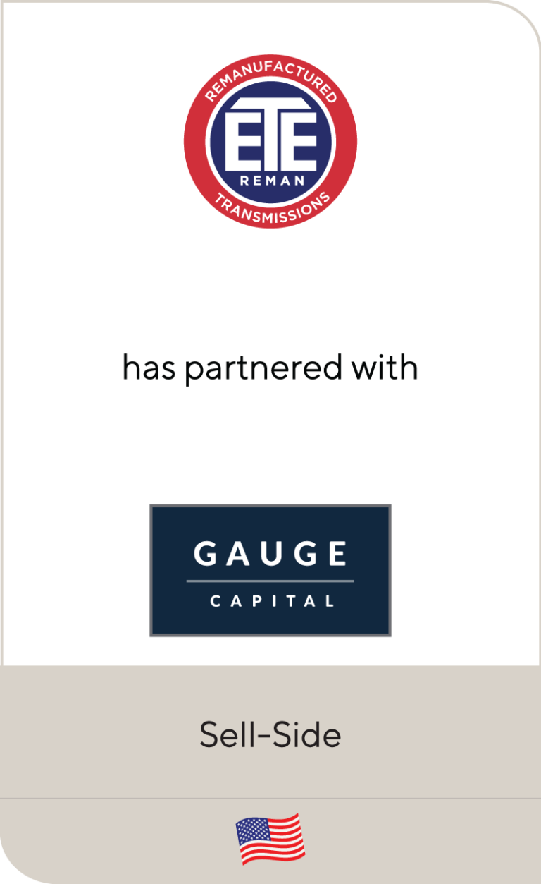 Engine & Transmission Exchange has partnered with Gauge Capital