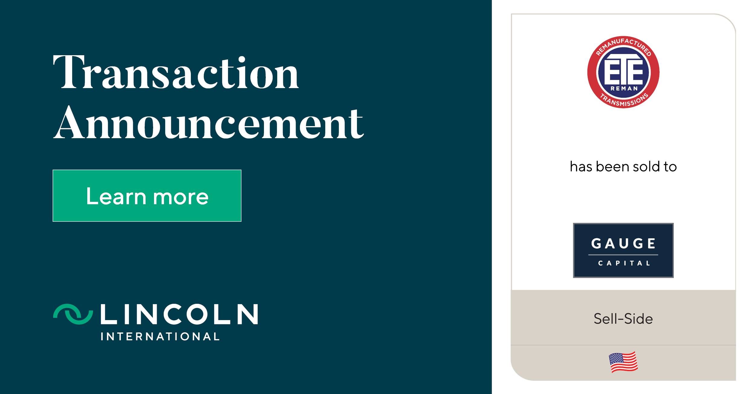 Engine & Transmission Exchange has partnered with Gauge Capital
