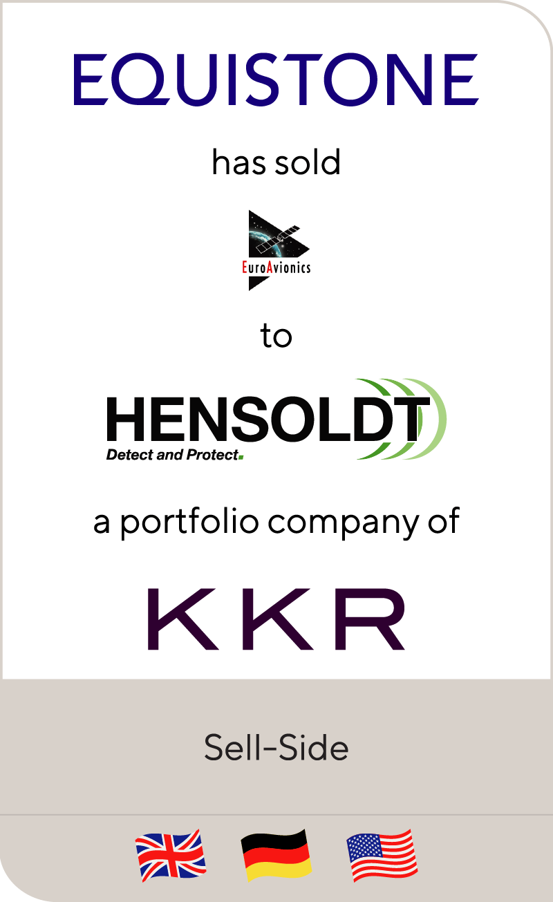 Equistone has sold EuroAvionics to Hensoldt, a portfolio company of KKR