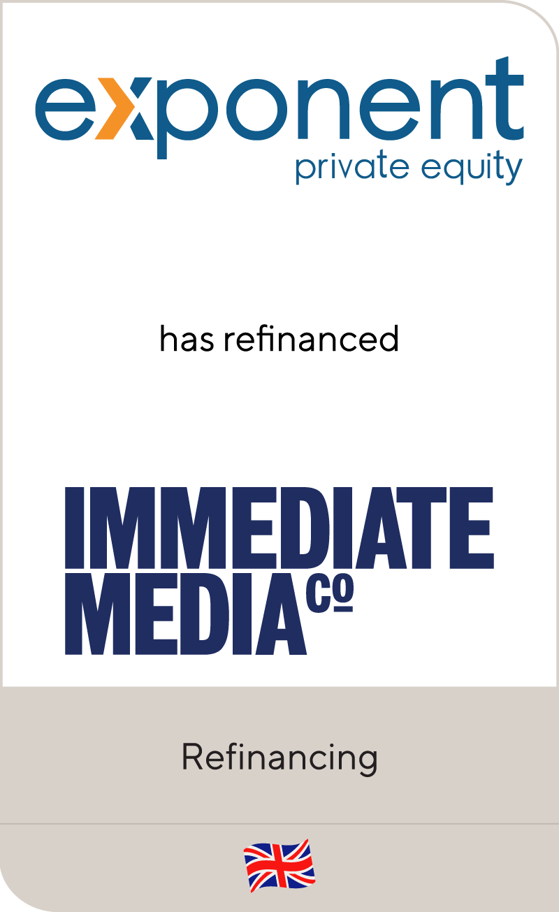 Immediate Media has been refinanced