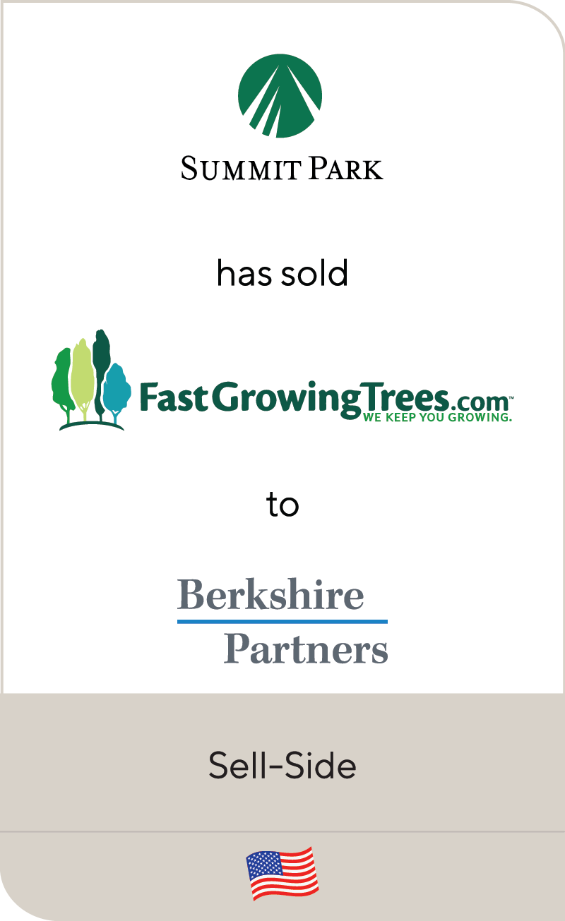 Fast Growing Trees Summit Park Berkshire Partners 2021