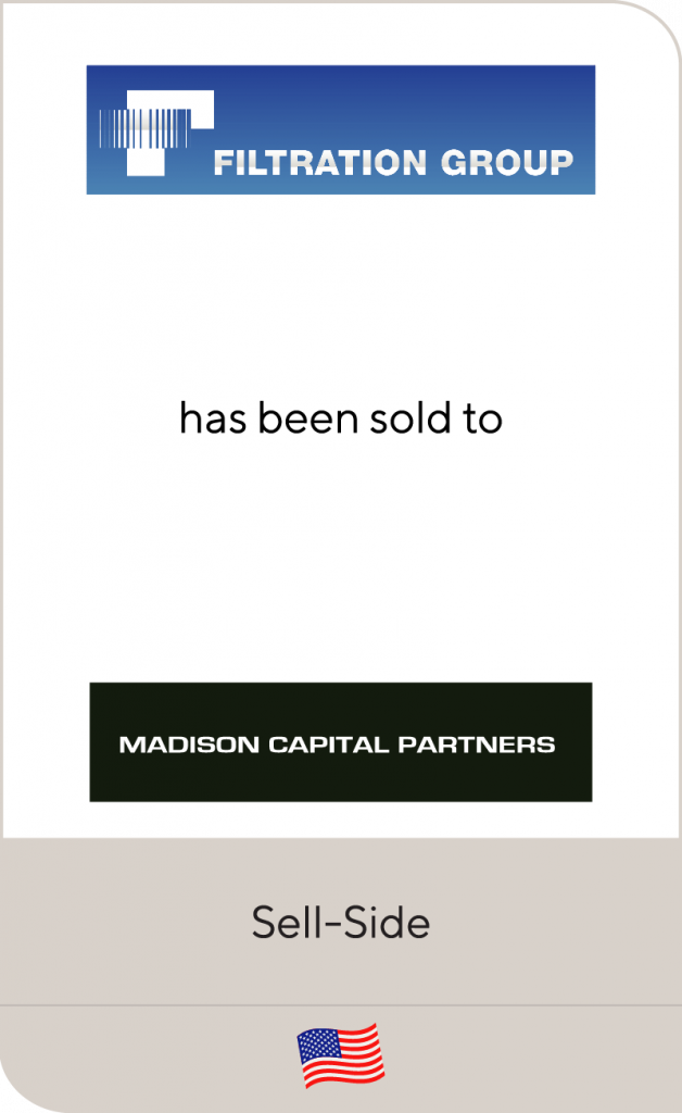 Filtration Group has been sold to Madison Capital Partners Lincoln International LLC