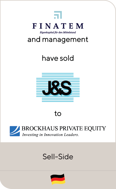 Finatem Beteiligungsgesellschaft has sold J&S Automotive Technology to Brockhaus Private Equity