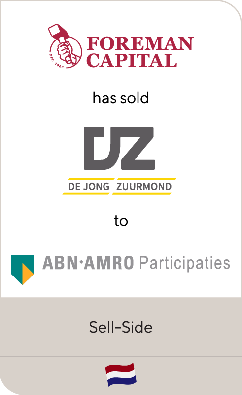 Foreman Capital De Jong Zuurmond ABN AMRO 2018