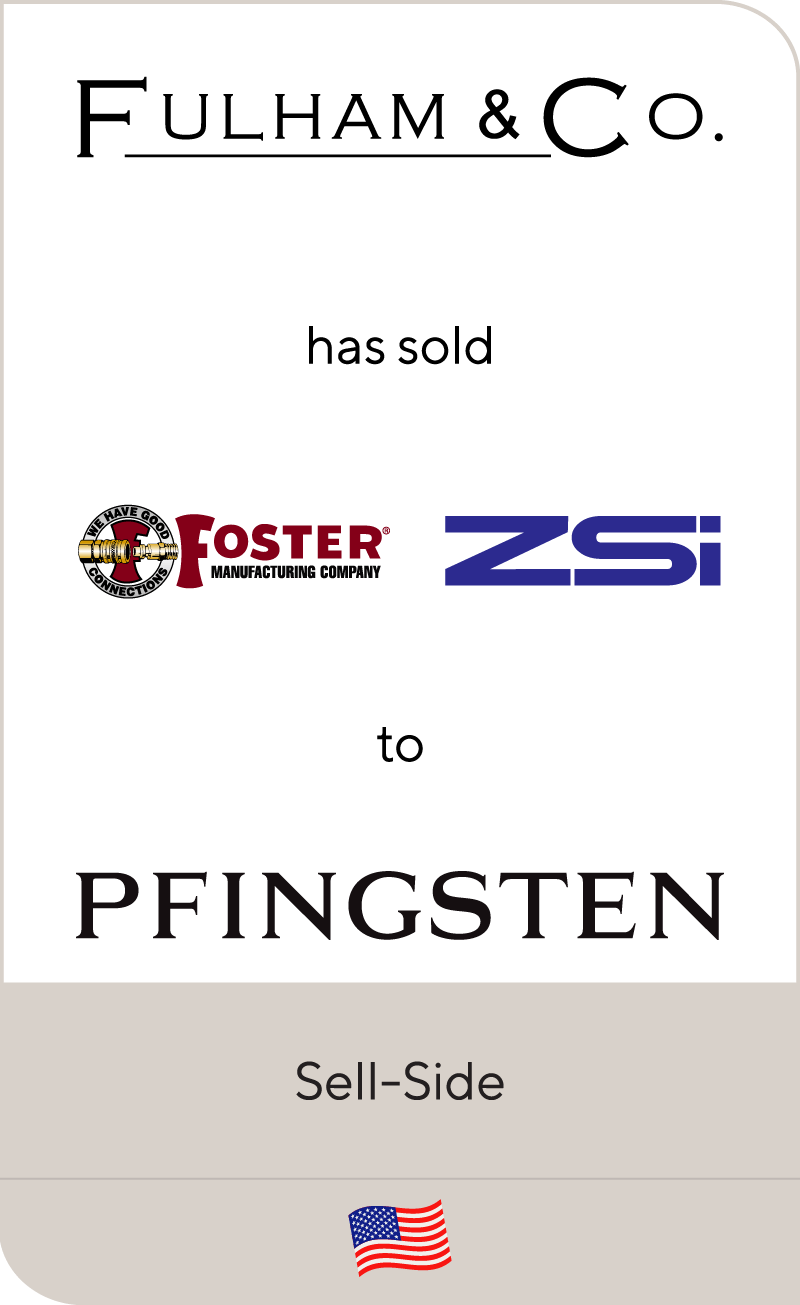 Fulham has sold Foster and ZSI to Pfingsten