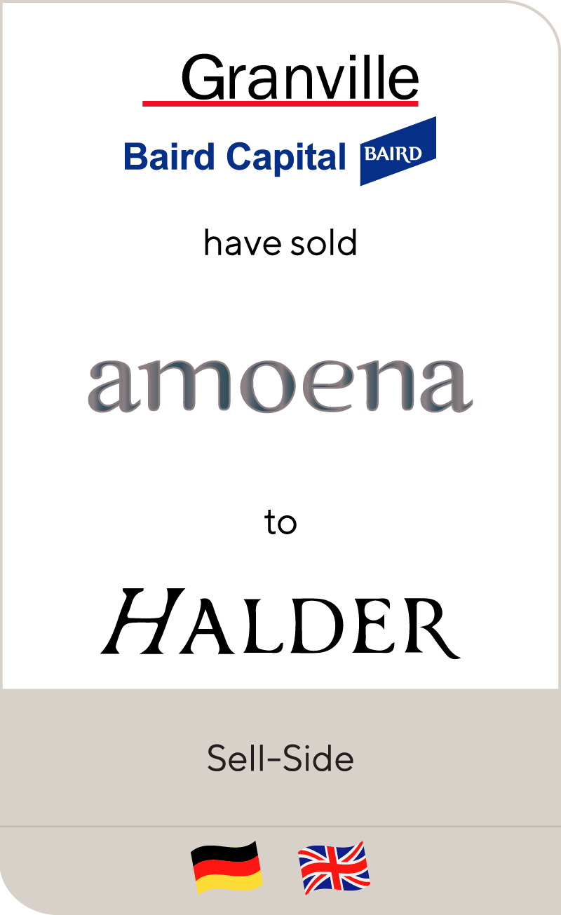 Granville and Baird have sold Amoena to Hadler 2014