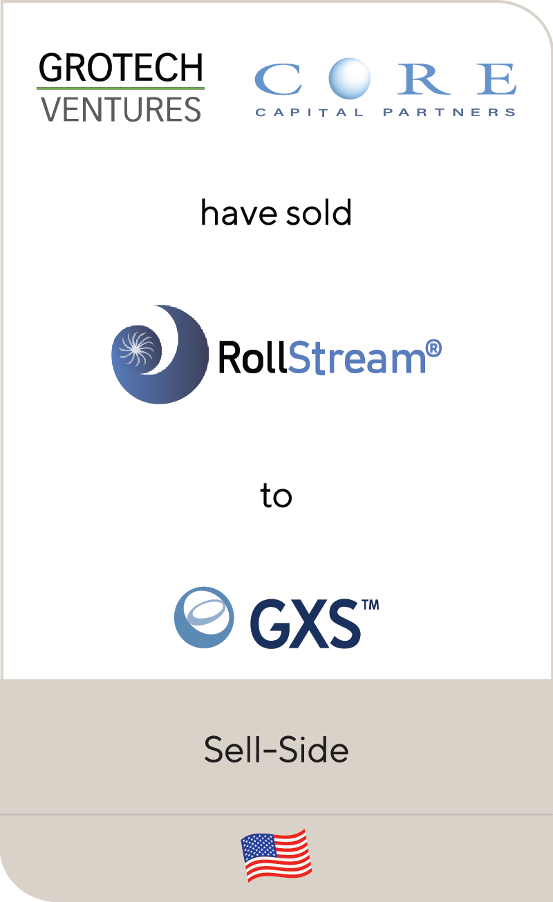 Grotech Ventures Core Capital Partners Rollstream GXS 2011