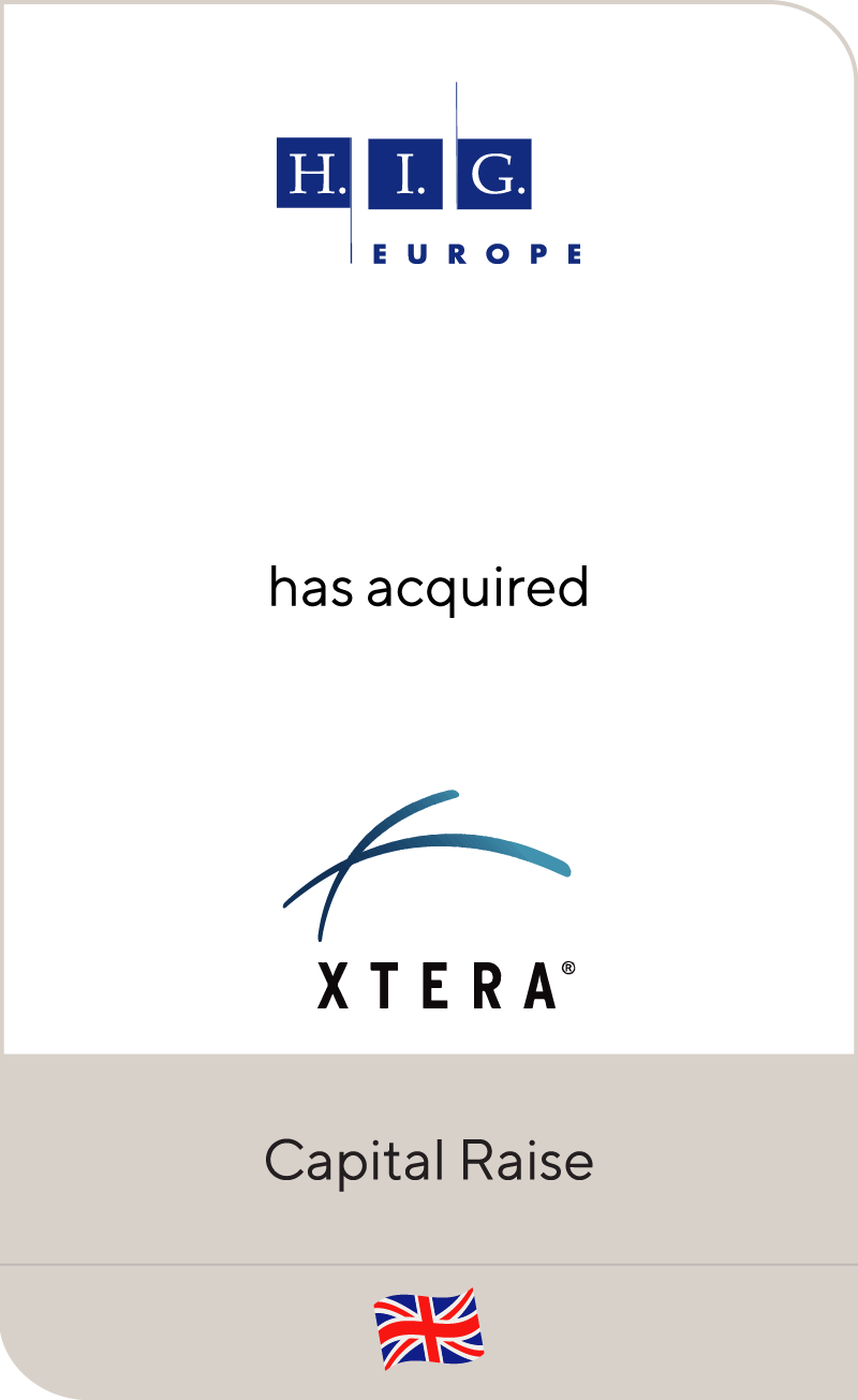 HIGCapital Xtera 2017