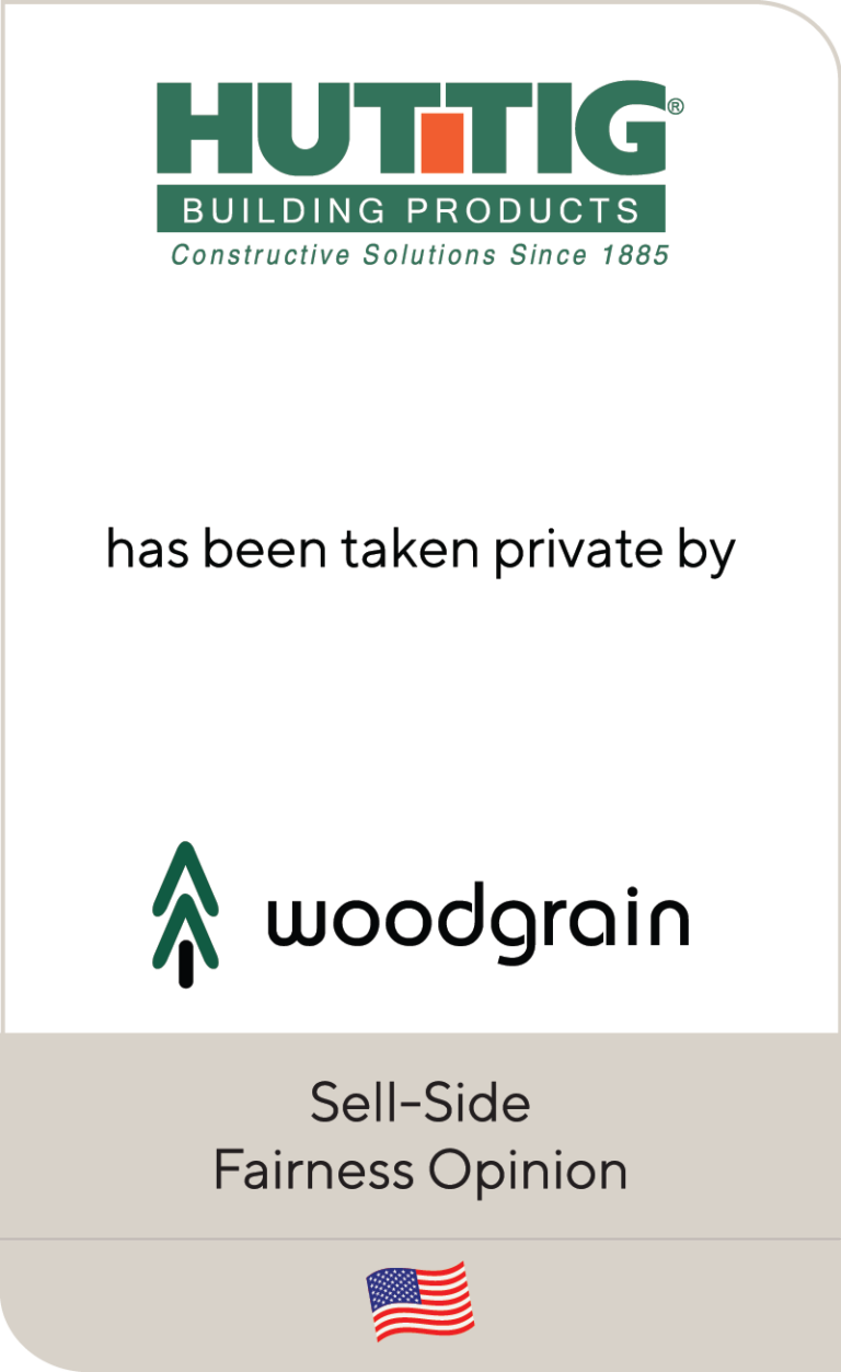 Huttig Building Products has been sold to Woodgrain Lincoln