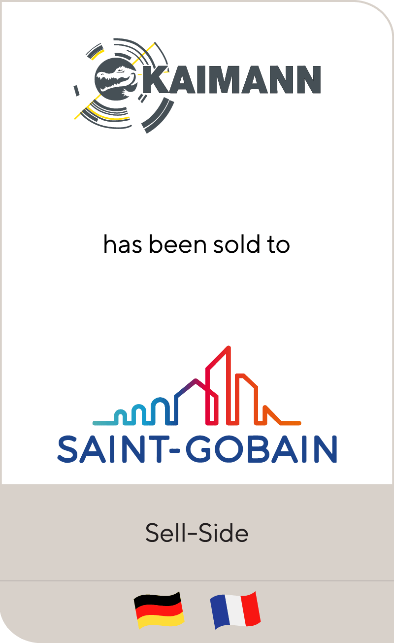 Kaimann has been sold to Saint-Gobain