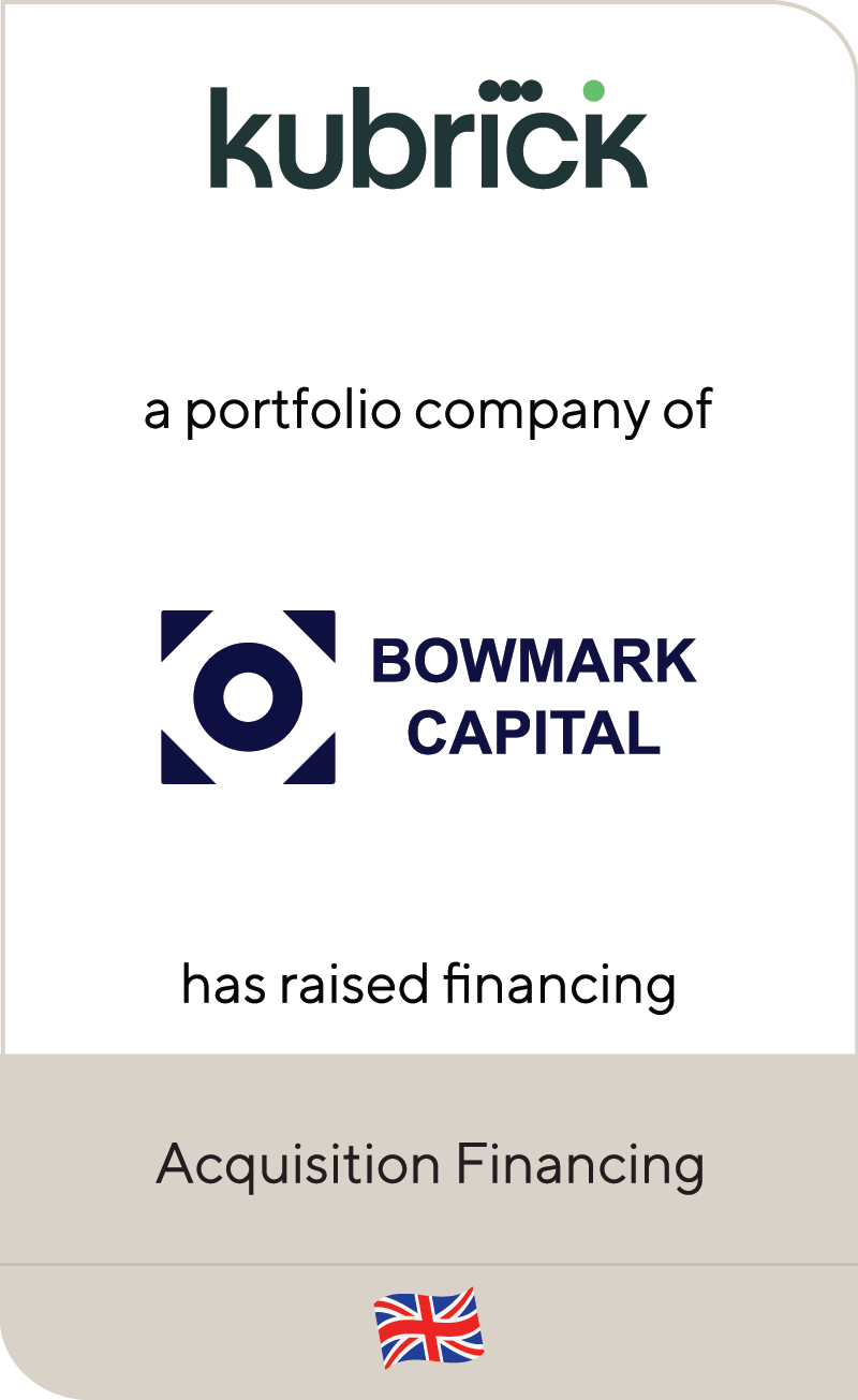 Kubrick Group Bowmark Capital 2021